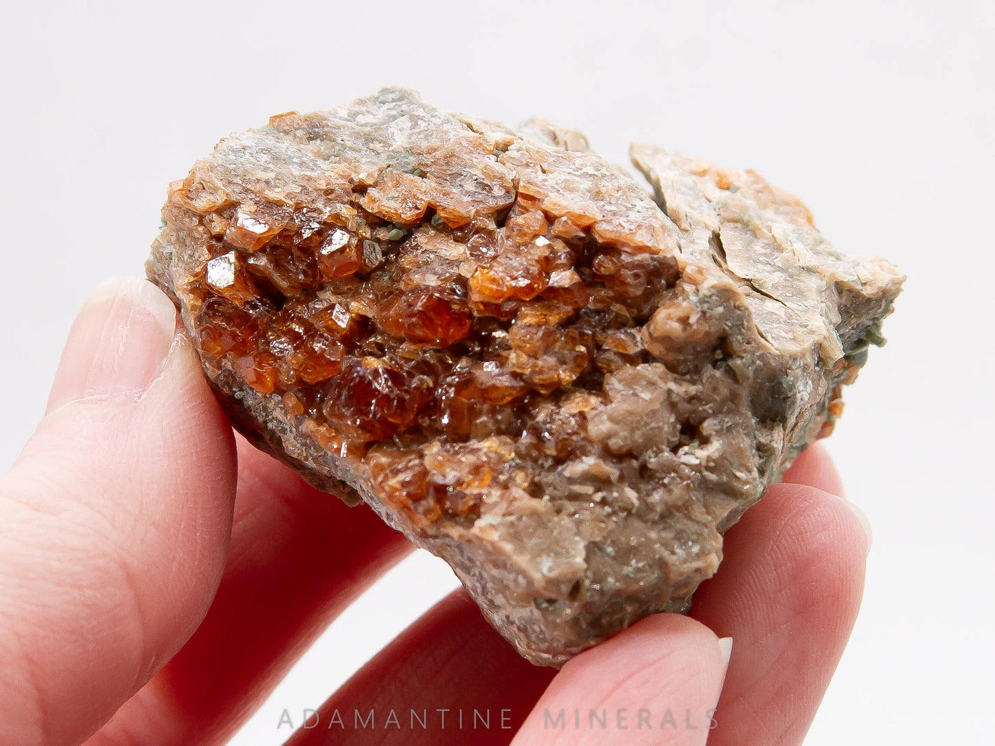 Grossular Garnets with Diopside