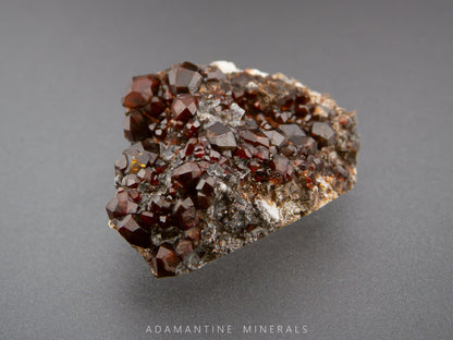 Spessartine Garnet with Hyalite Opal