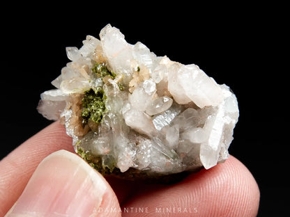 Quartz, Epidote, and Microcline Var. Adularia