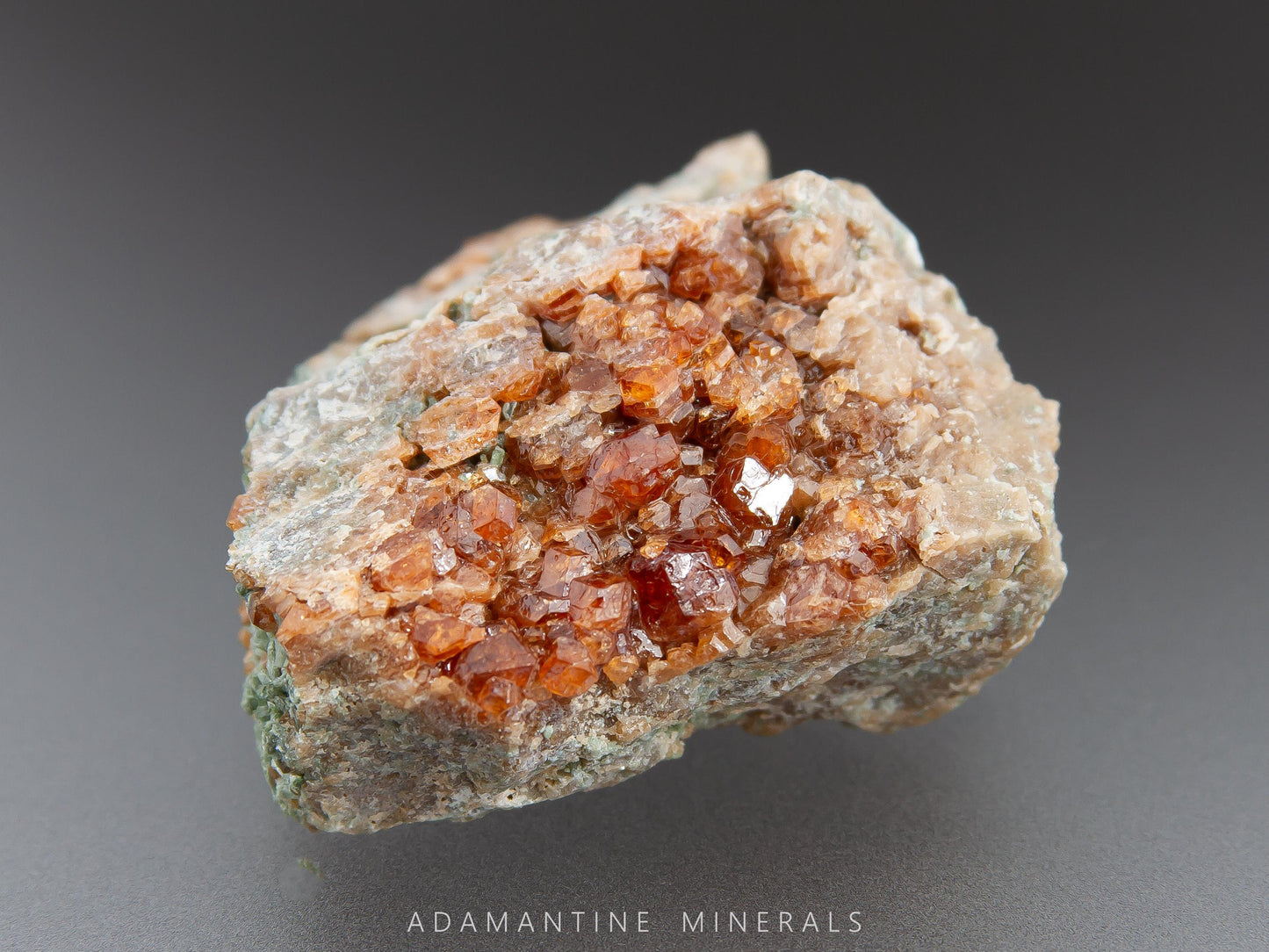 Grossular Garnets with Diopside