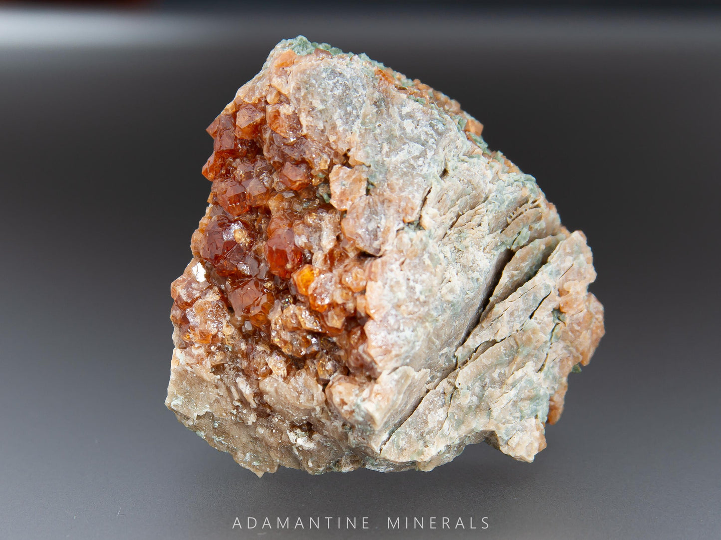Grossular Garnets with Diopside