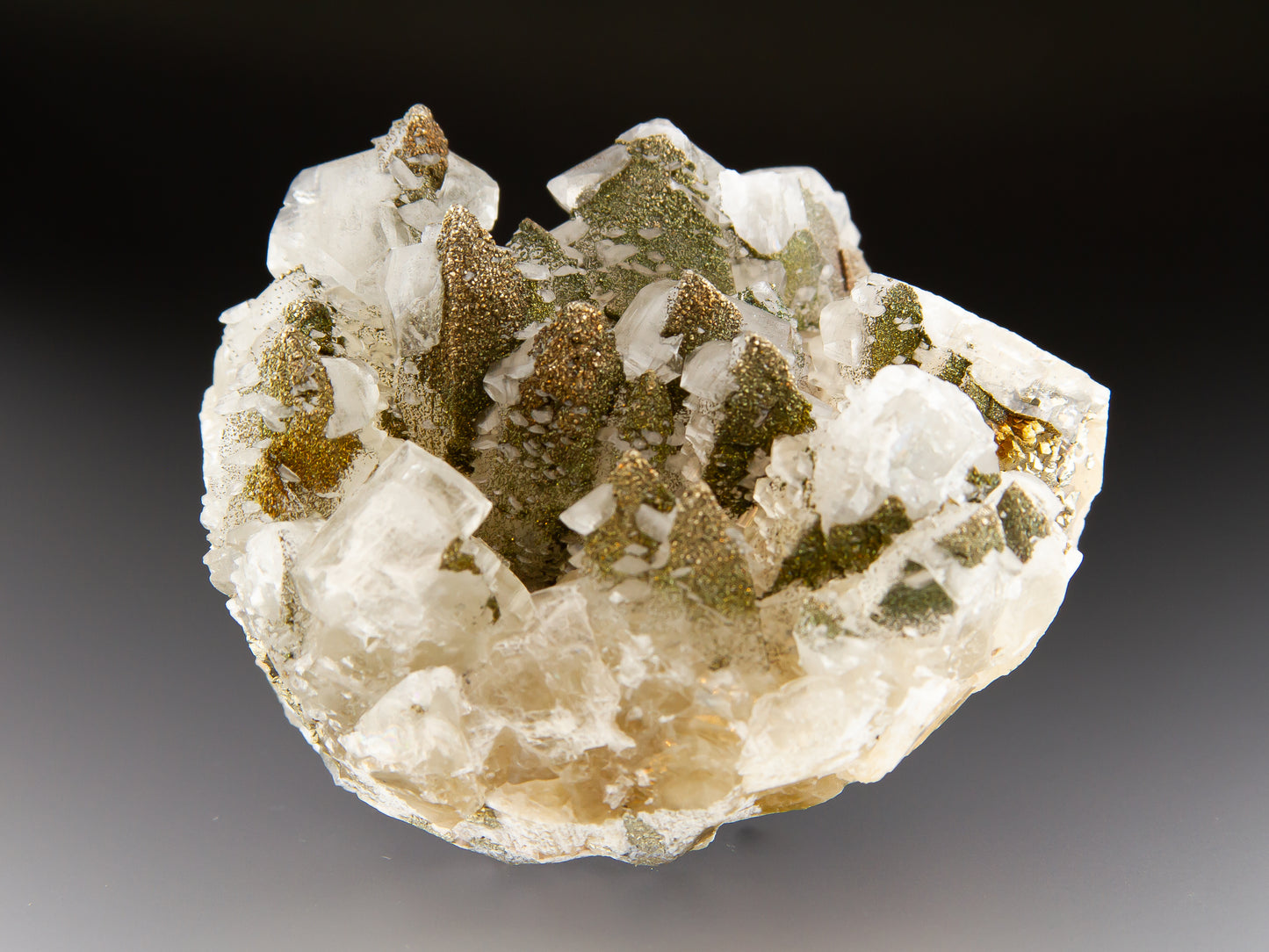 Calcite with Chalcopyrite