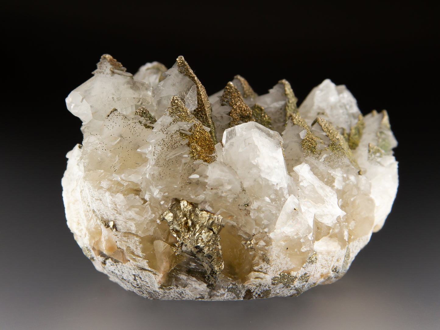 Calcite with Chalcopyrite