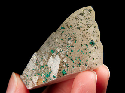 Calcite and Malachite