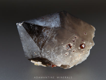 Smoky Quartz & Spessartine Garnet