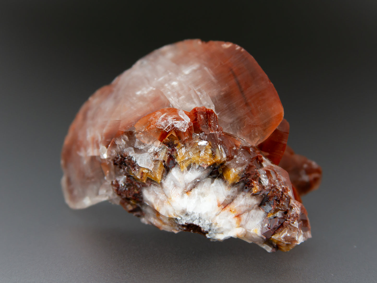 Calcite & Hematite