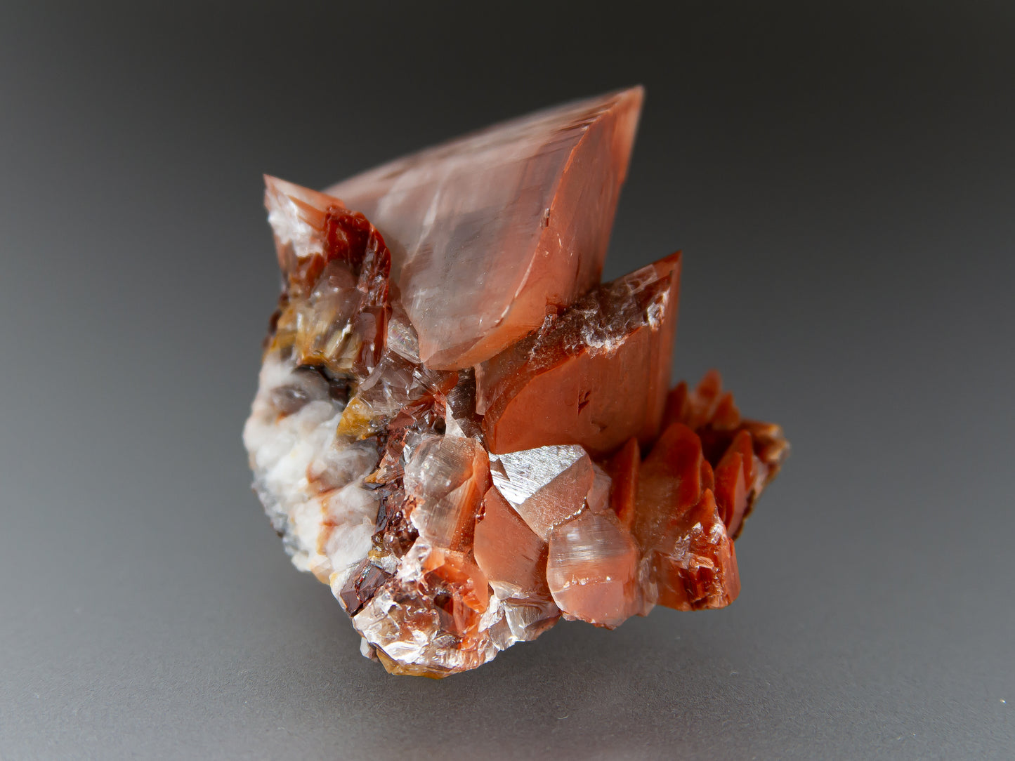 Calcite & Hematite