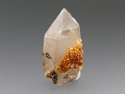 Spessartine & Smoky Quartz