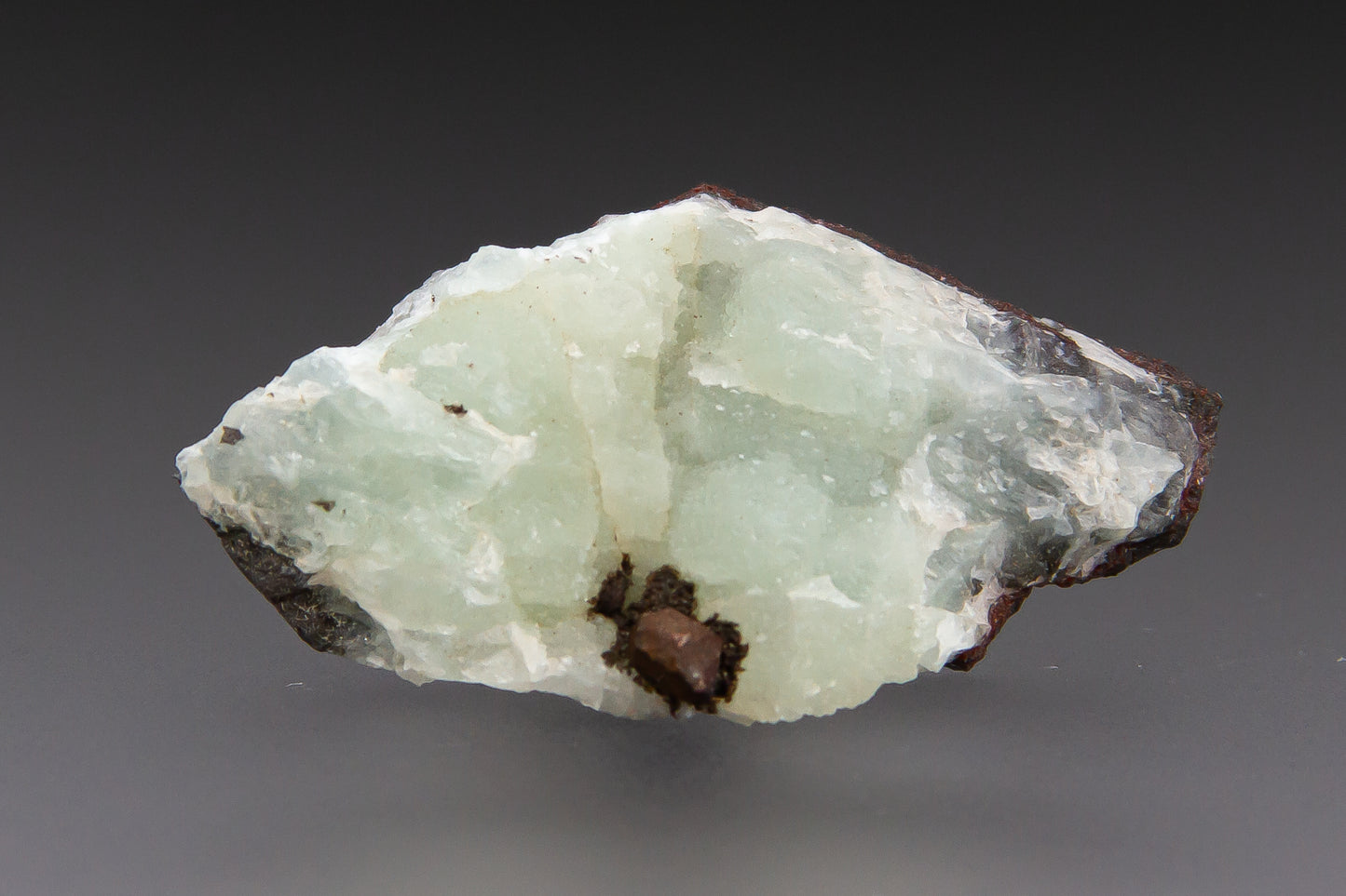 Prehnite with Copper