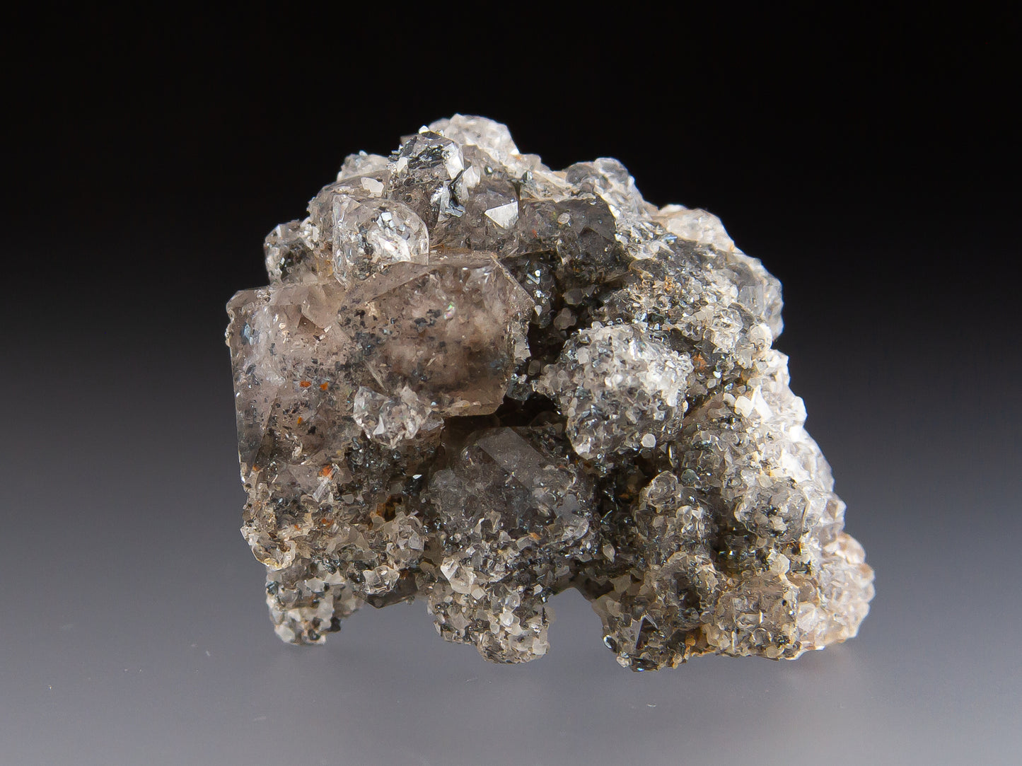 Quartz and Hematite Var. Specularite