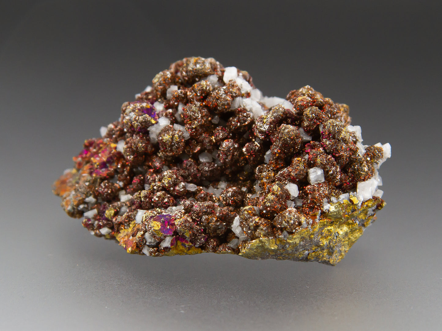 Chalcopyrite with Dolomite & Quartz