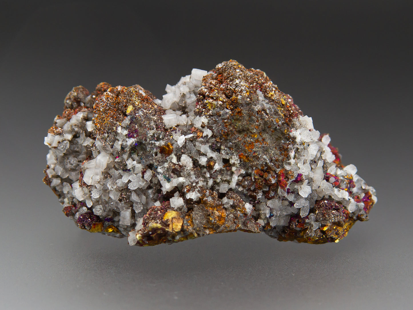 Chalcopyrite with Dolomite & Quartz