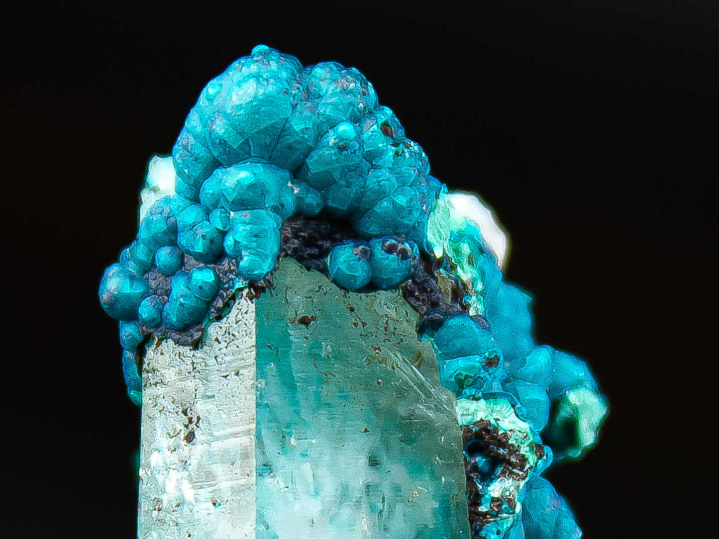 Chrysocolla & Quartz