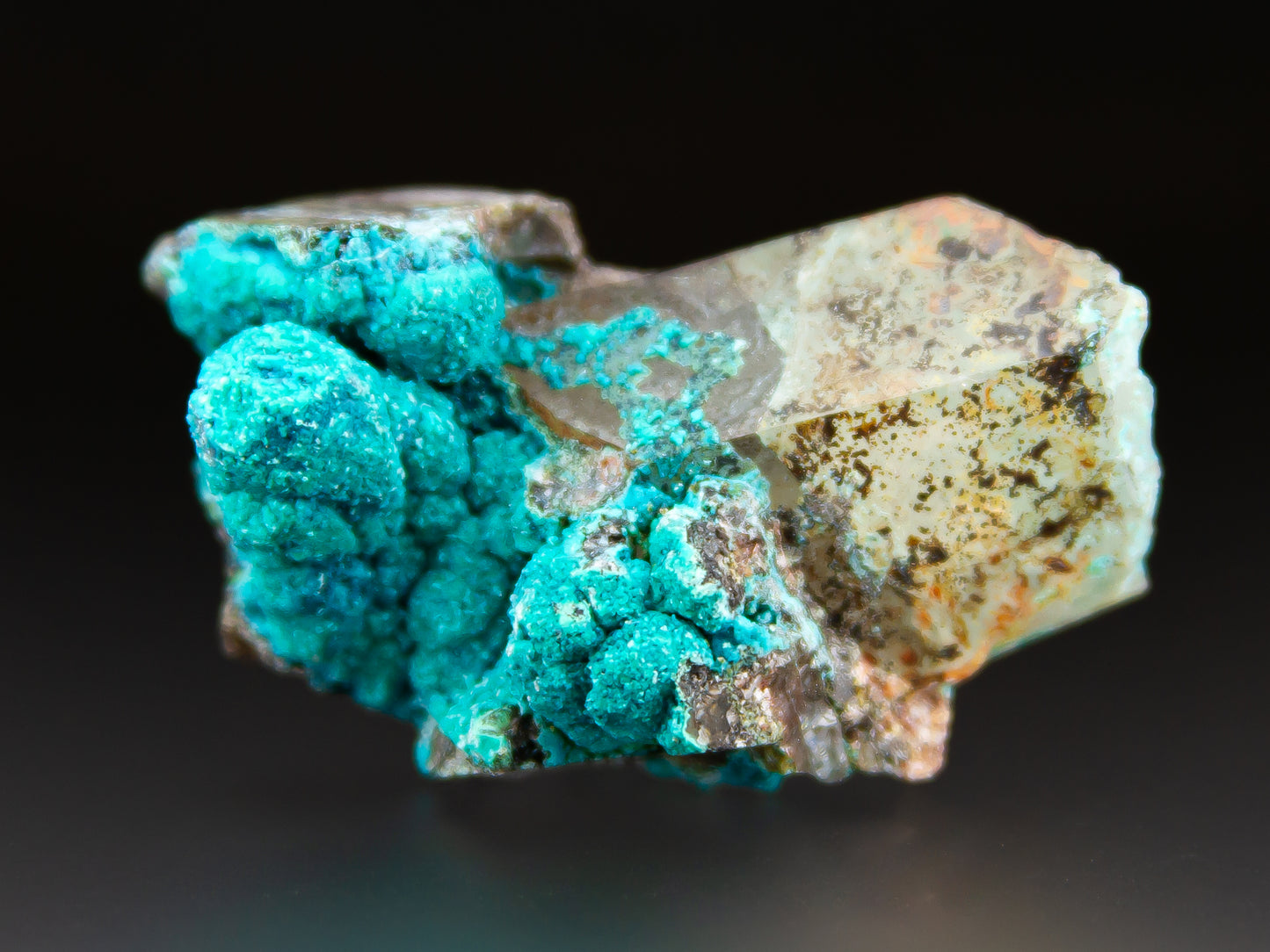 Chrysocolla & Quartz