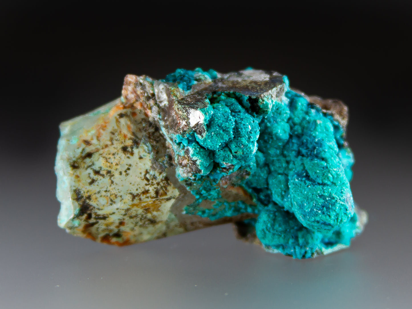 Chrysocolla & Quartz