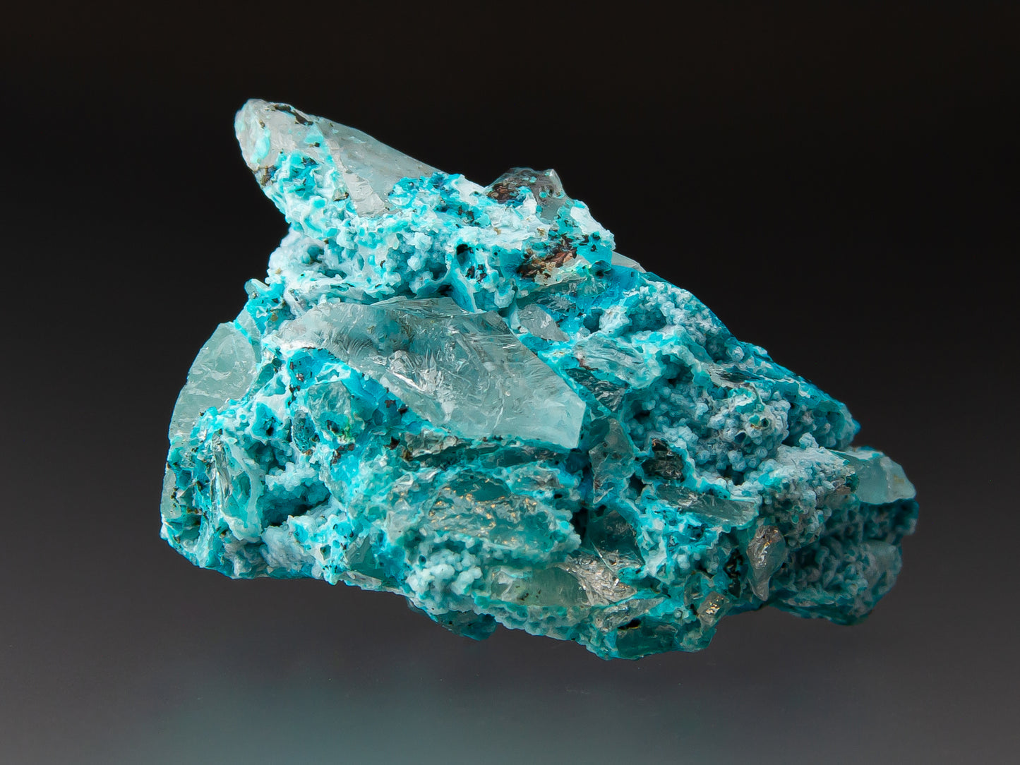 Chrysocolla & Quartz