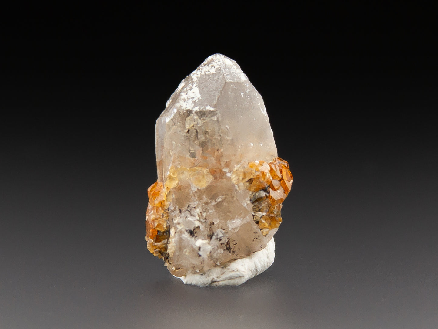 Spessartine & Quartz Var. Smoky