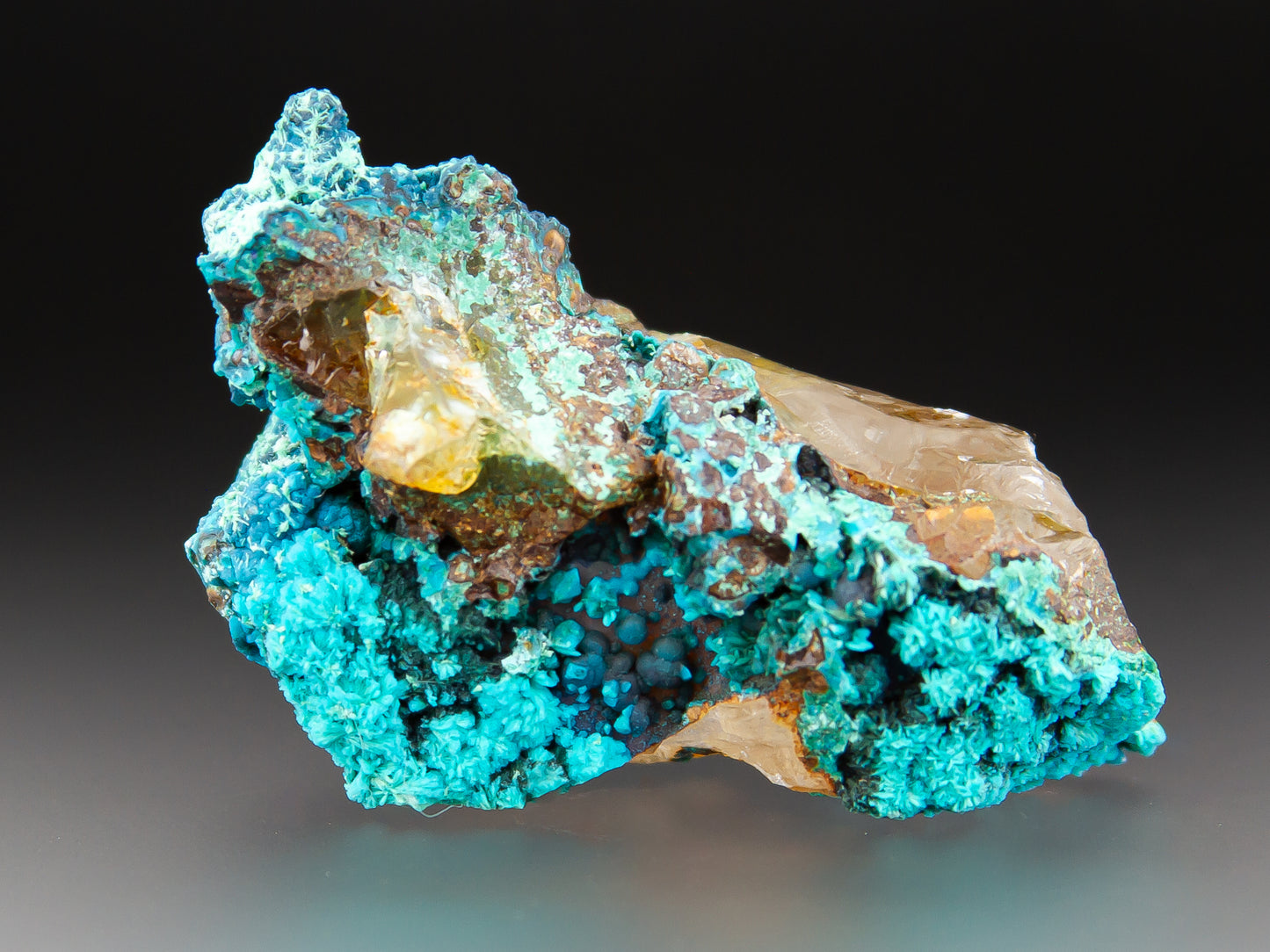Chrysocolla & Quartz