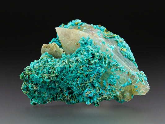 Chrysocolla & Quartz