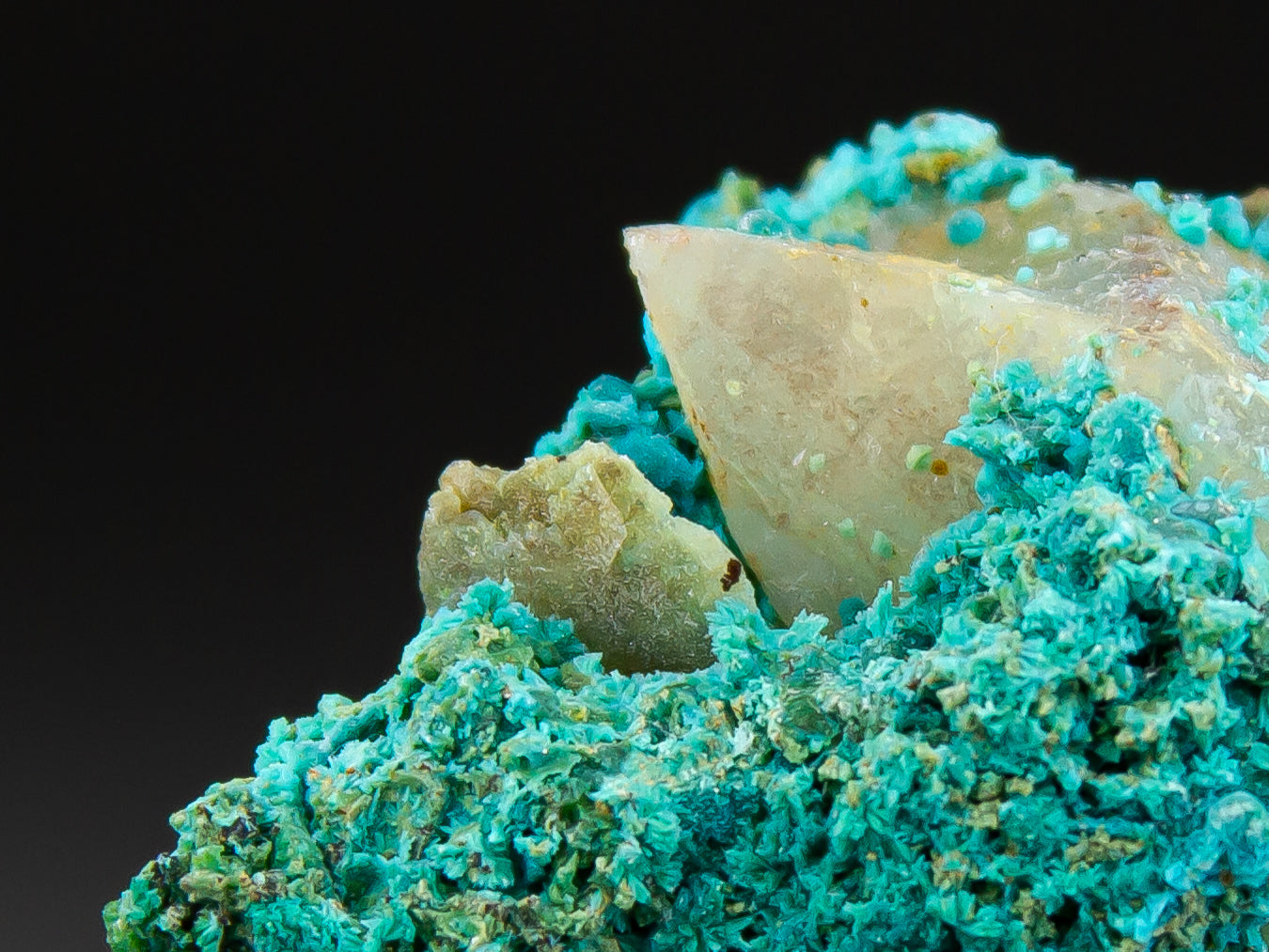 Chrysocolla & Quartz