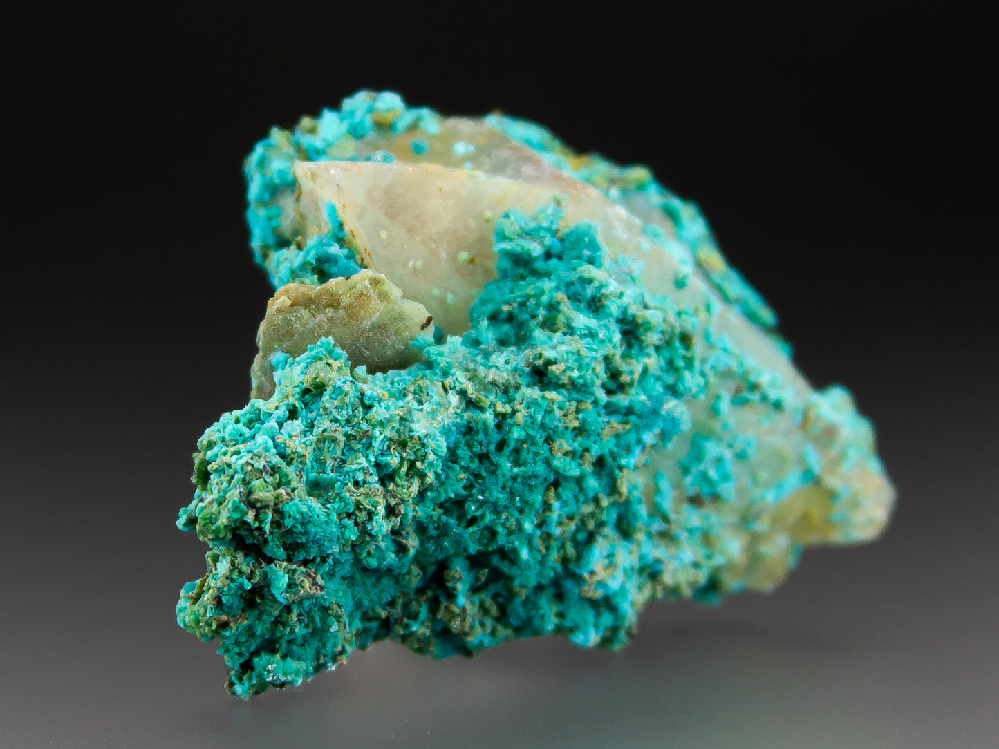 Chrysocolla & Quartz
