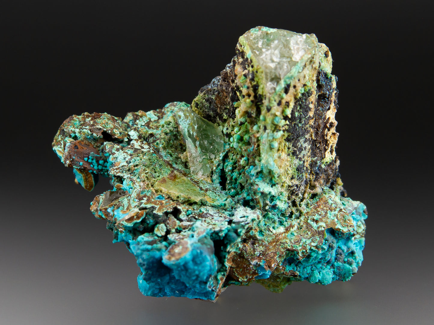 Chrysocolla & Quartz