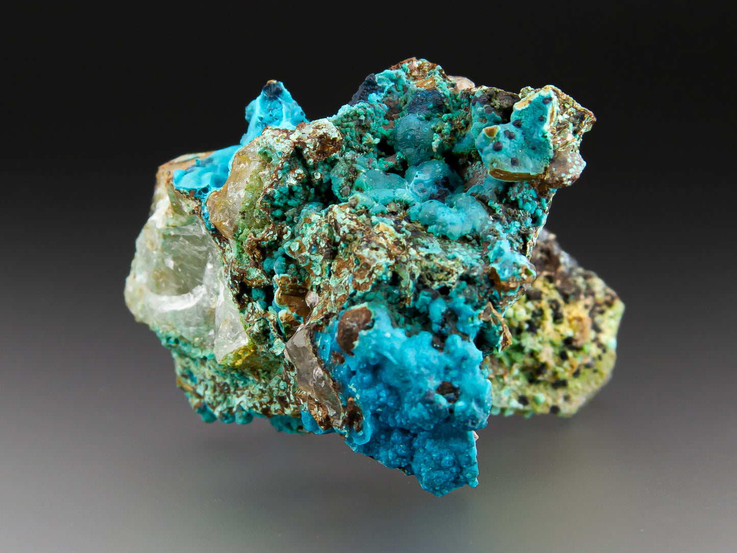 Chrysocolla & Quartz