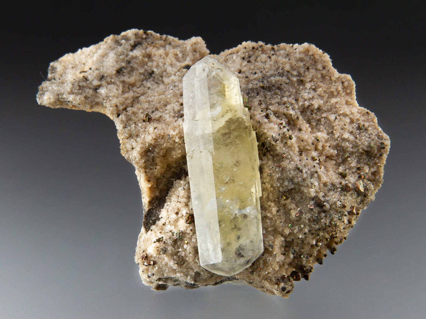 Calcite & Chalcopyrite