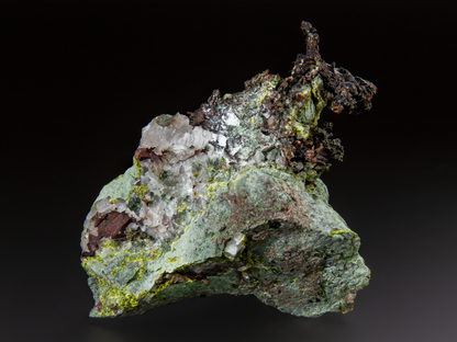 Native Copper, Quartz, and Epidote