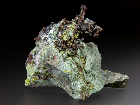 Native Copper, Quartz, and Epidote