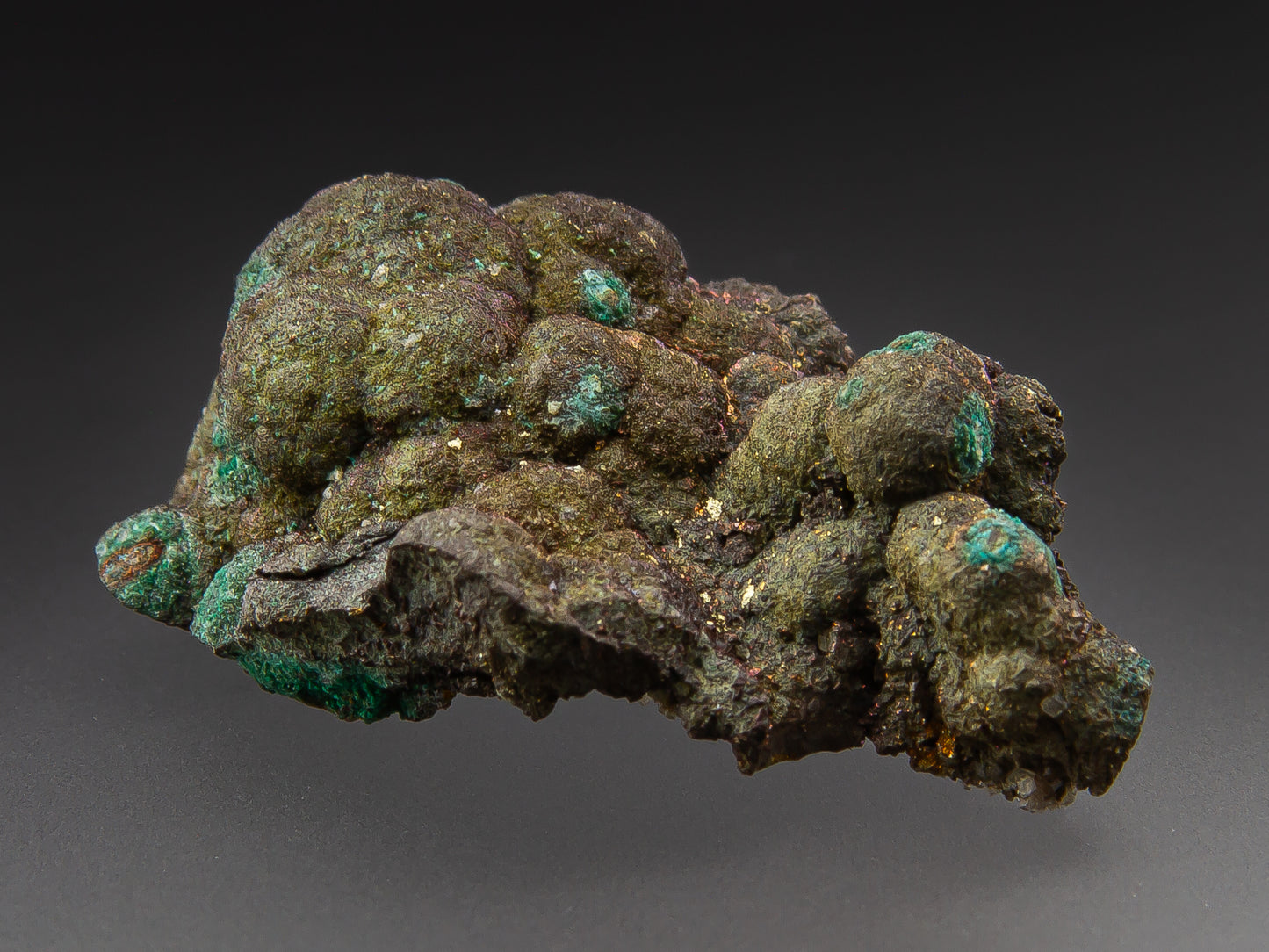 Malachite and Chalcopyrite