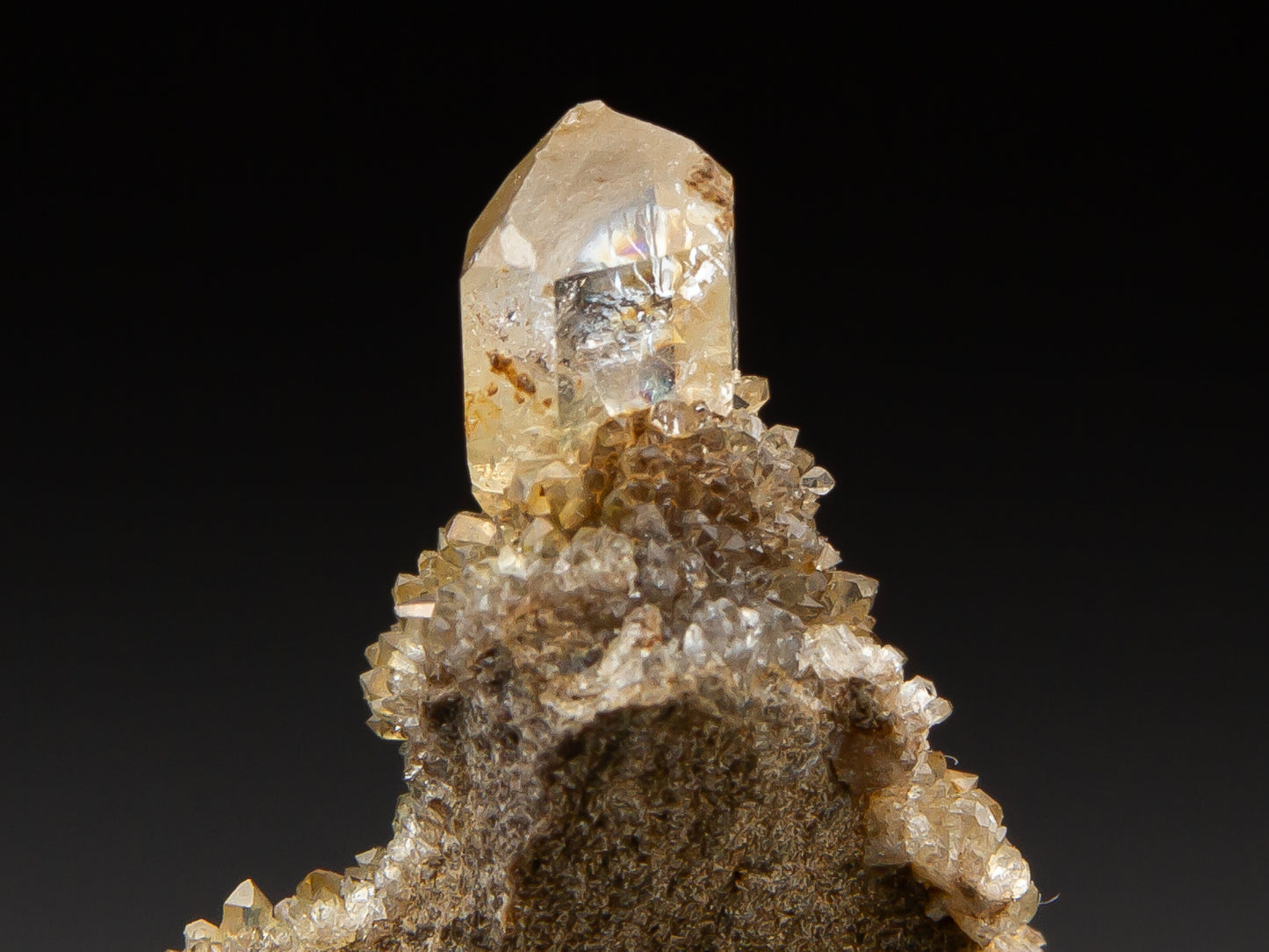 Quartz Var. Herkimer Diamond
