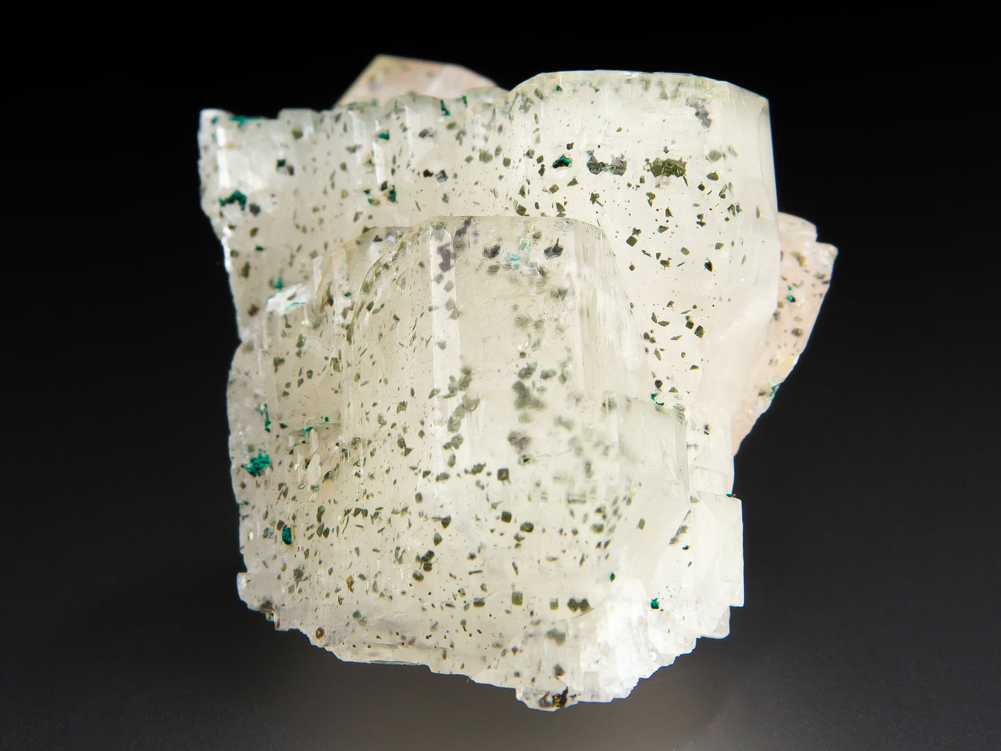 Calcite and Malachite