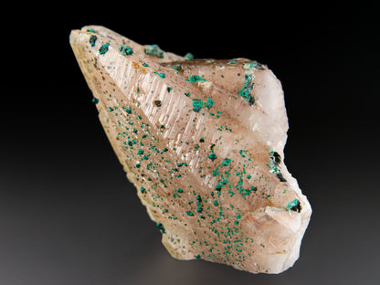 Calcite and Malachite