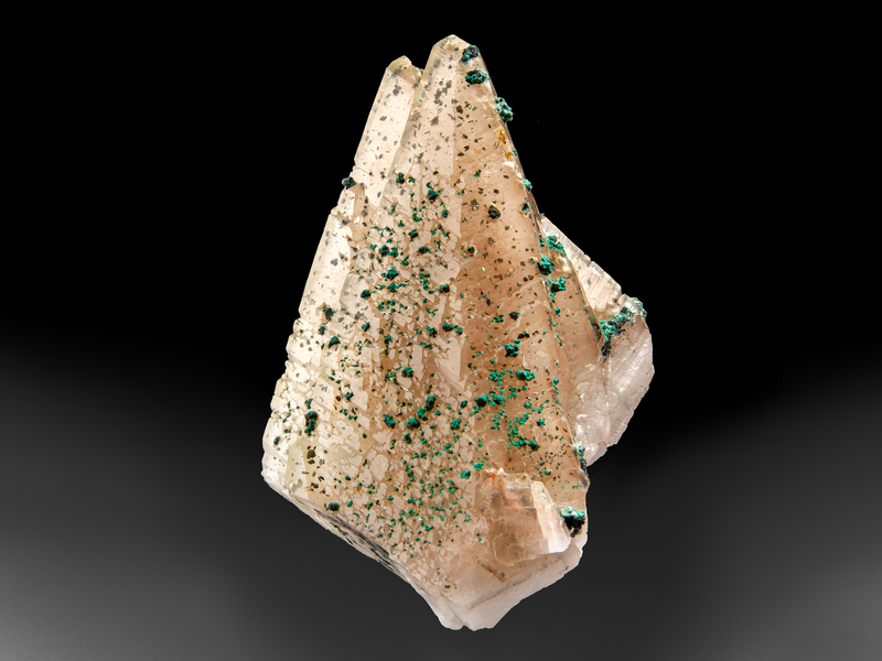 Calcite and Malachite