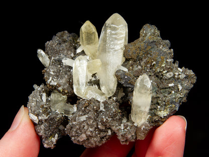 Calcite, Dolomite and Chalcopyrite