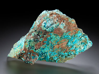 Quartz and Chrysocolla