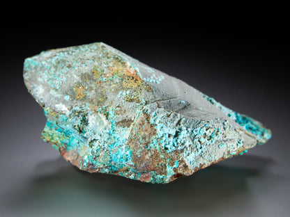 Quartz and Chrysocolla