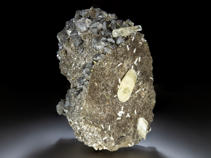 Galena and Calcite