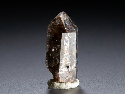 Quartz Var. Herkimer Diamond and Hydrocarbon
