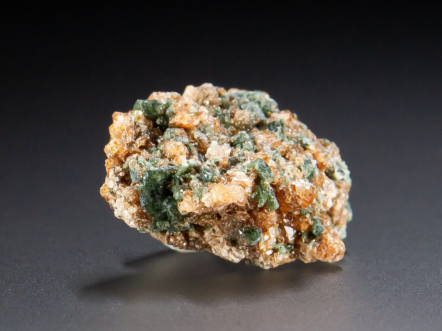 Grossular  and Actinolite