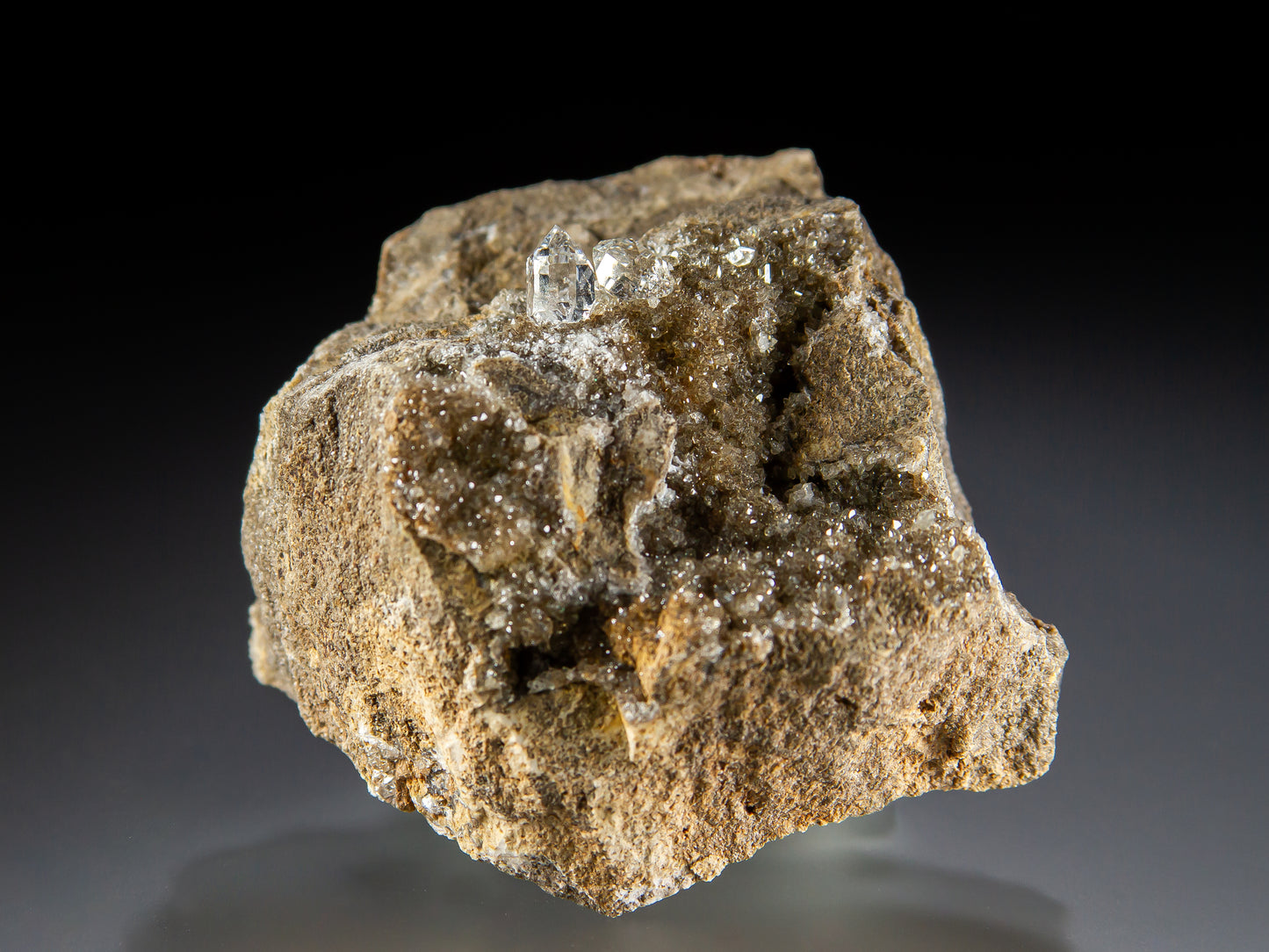Quartz Var. Herkimer Diamond