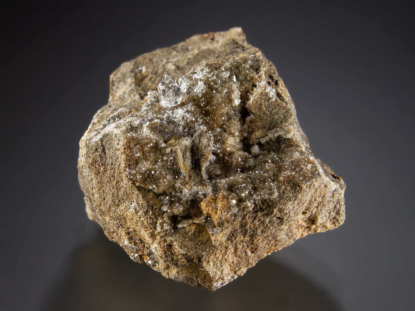 Quartz Var. Herkimer Diamond