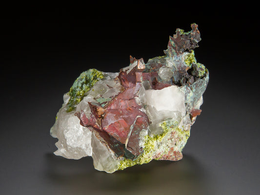 Native Copper and Quartz