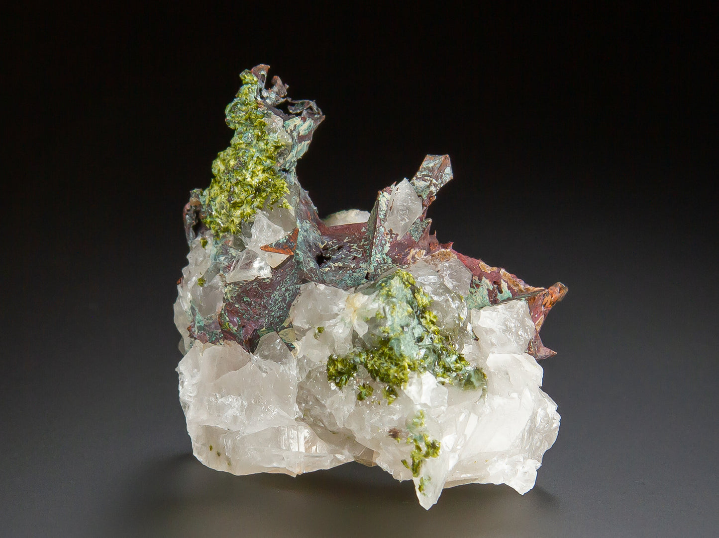 Native Copper and Quartz