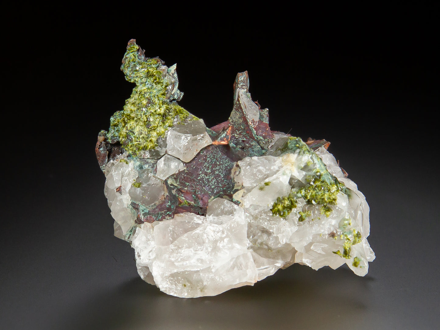 Native Copper and Quartz