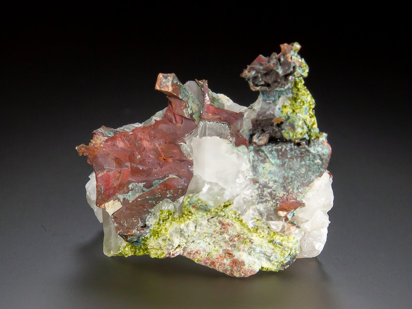 Native Copper and Quartz