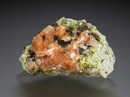 Microcline Var. Adularia and Native Copper