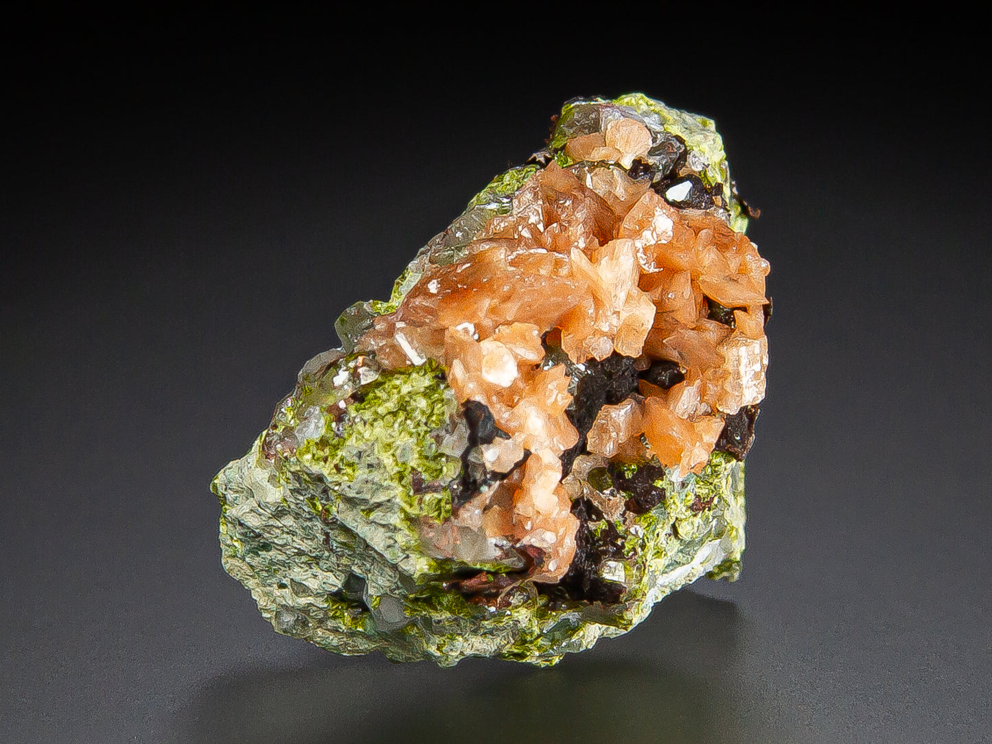 Microcline Var. Adularia and Native Copper