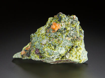 Microcline, Quartz, & Epidote